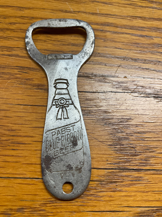 Vintage Pabst Blue Ribbon Beer Bottle Opener