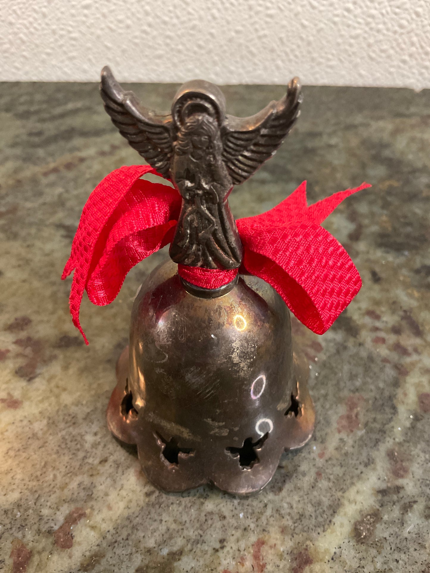Silver Plated Bell Angel Handle