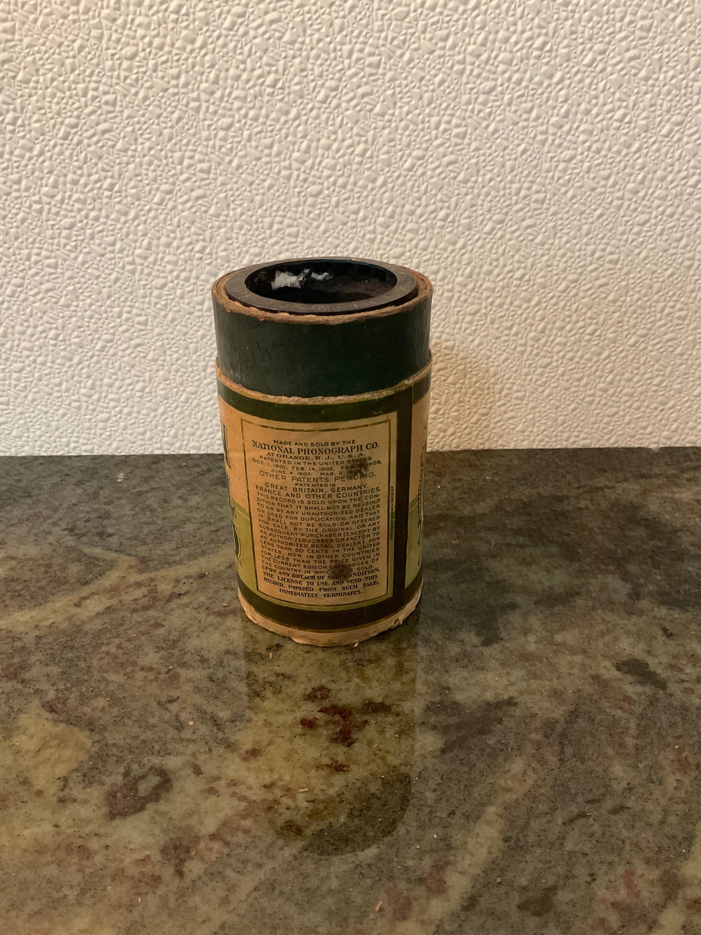 Edison Phonograph Cylinder