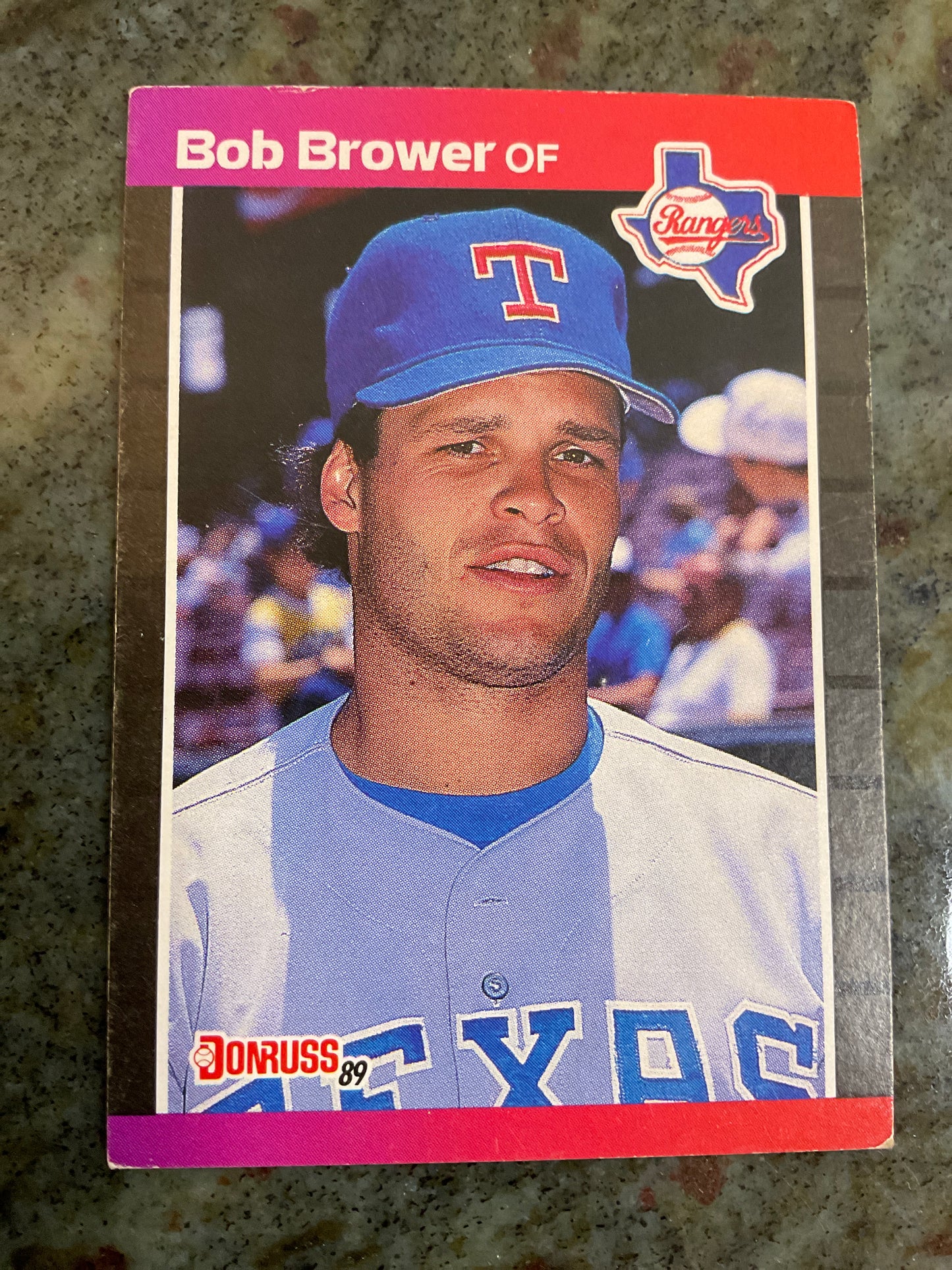 Bob Bower 1988 Leaf/1989 Donruss Baseball Card