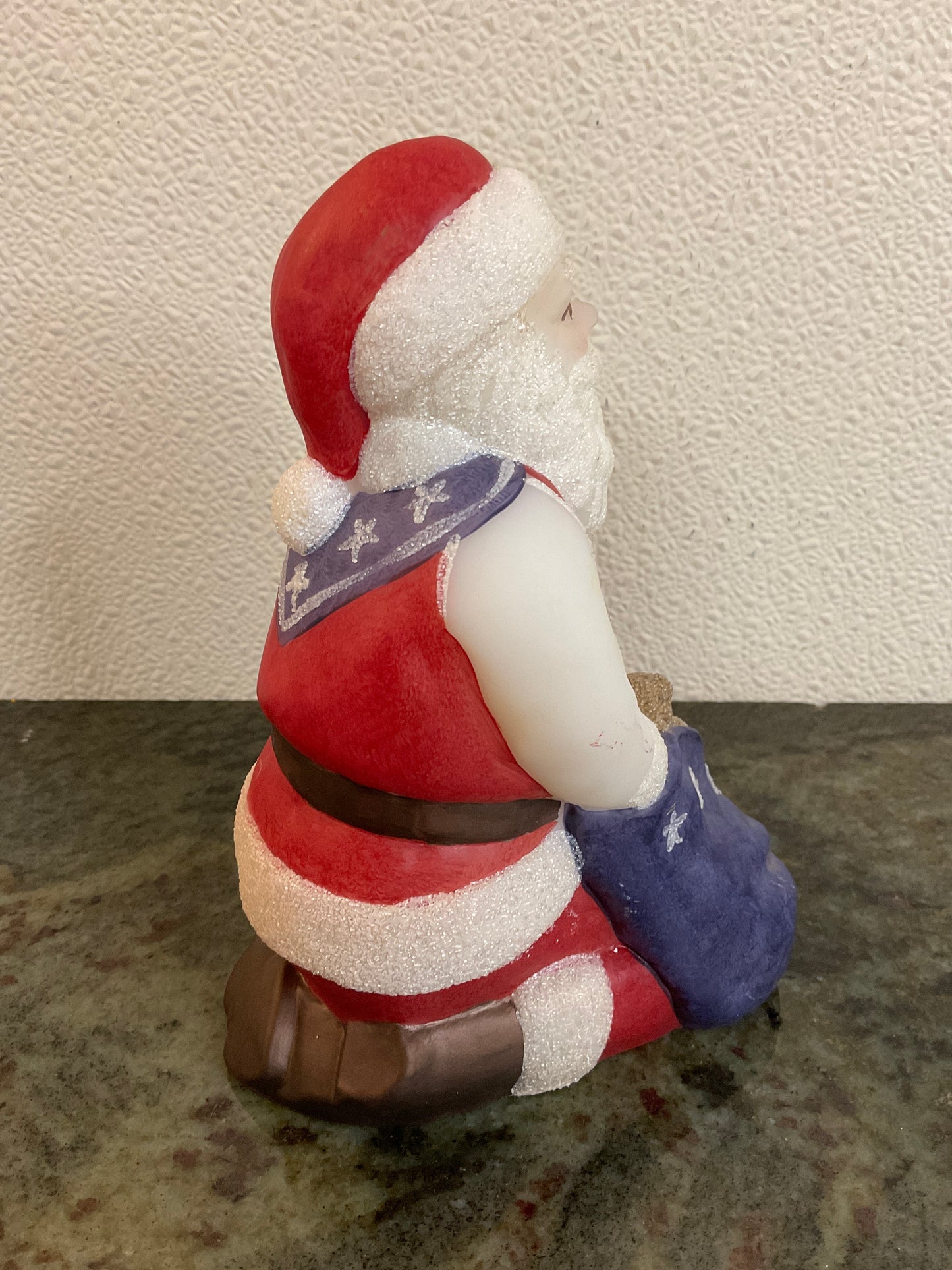 Fenton 95th Anniversary Patriotic Santa Claus