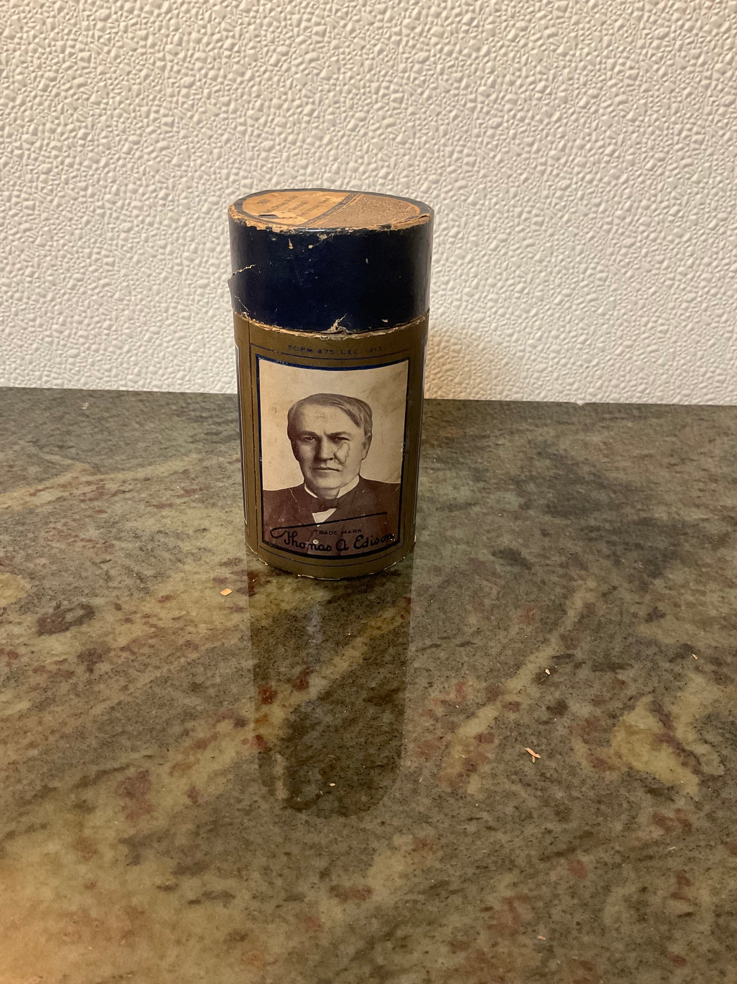 Edison Phonograph Cylinder