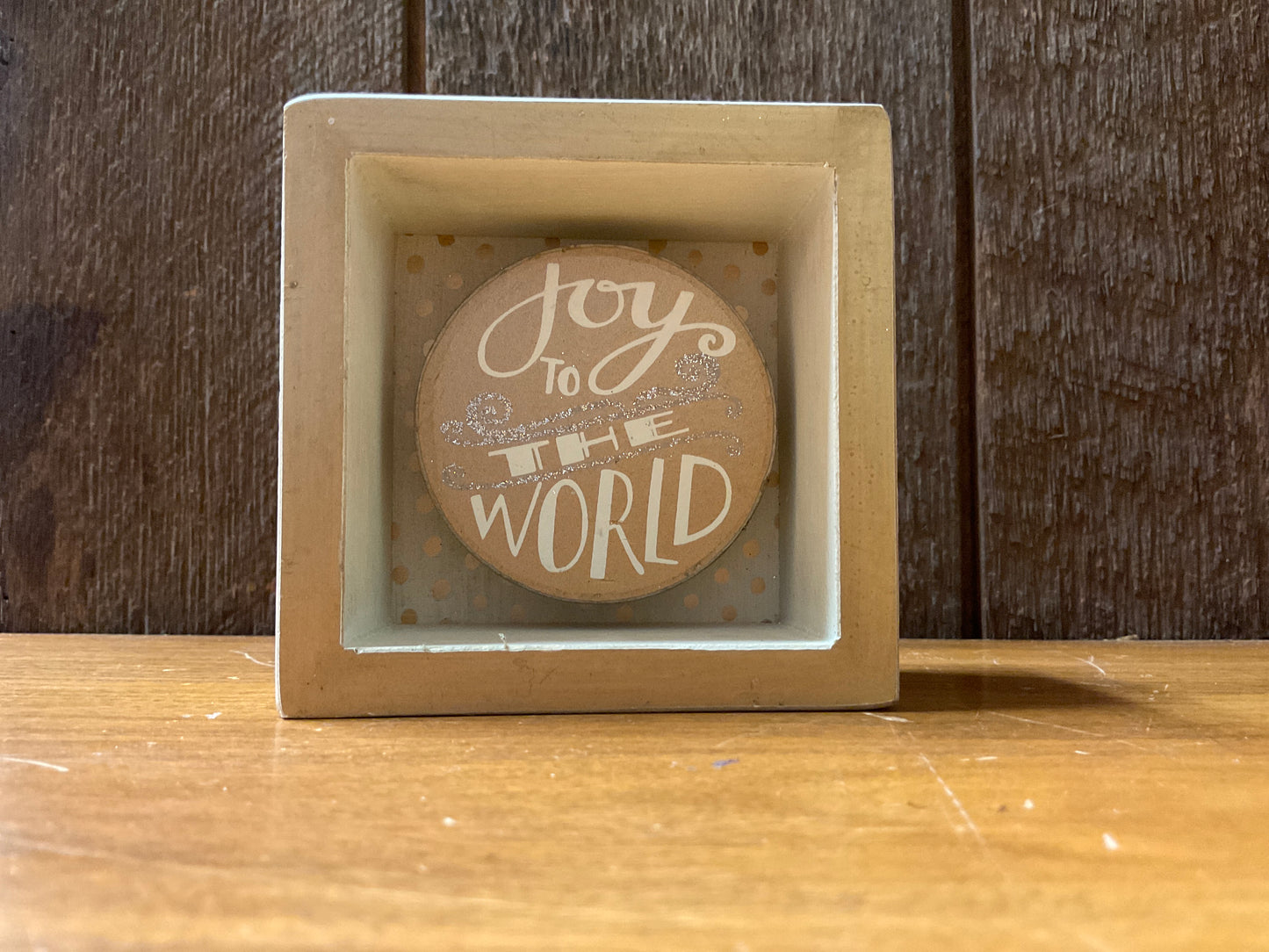 3” x 3” x 1.75” Joy To The World
