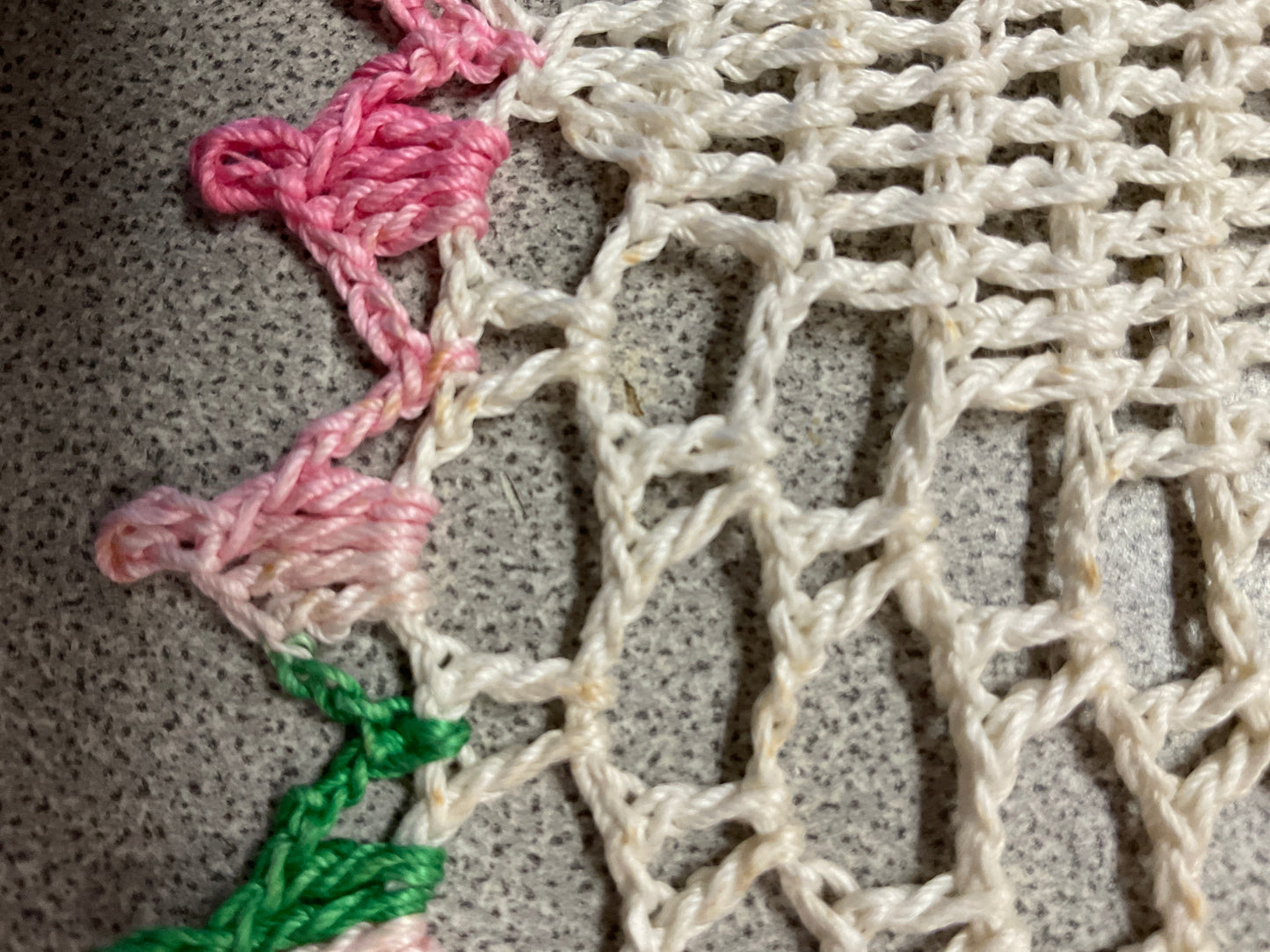 Crocheted Floral Doily