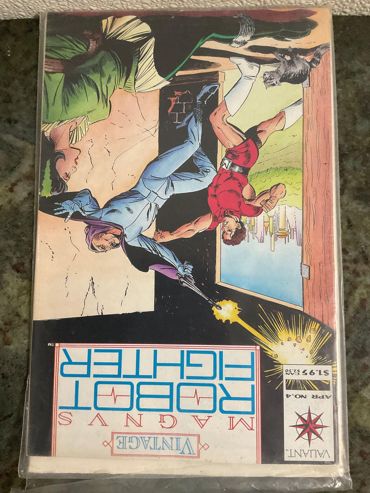 Vintage Magnvs Robot Fighter