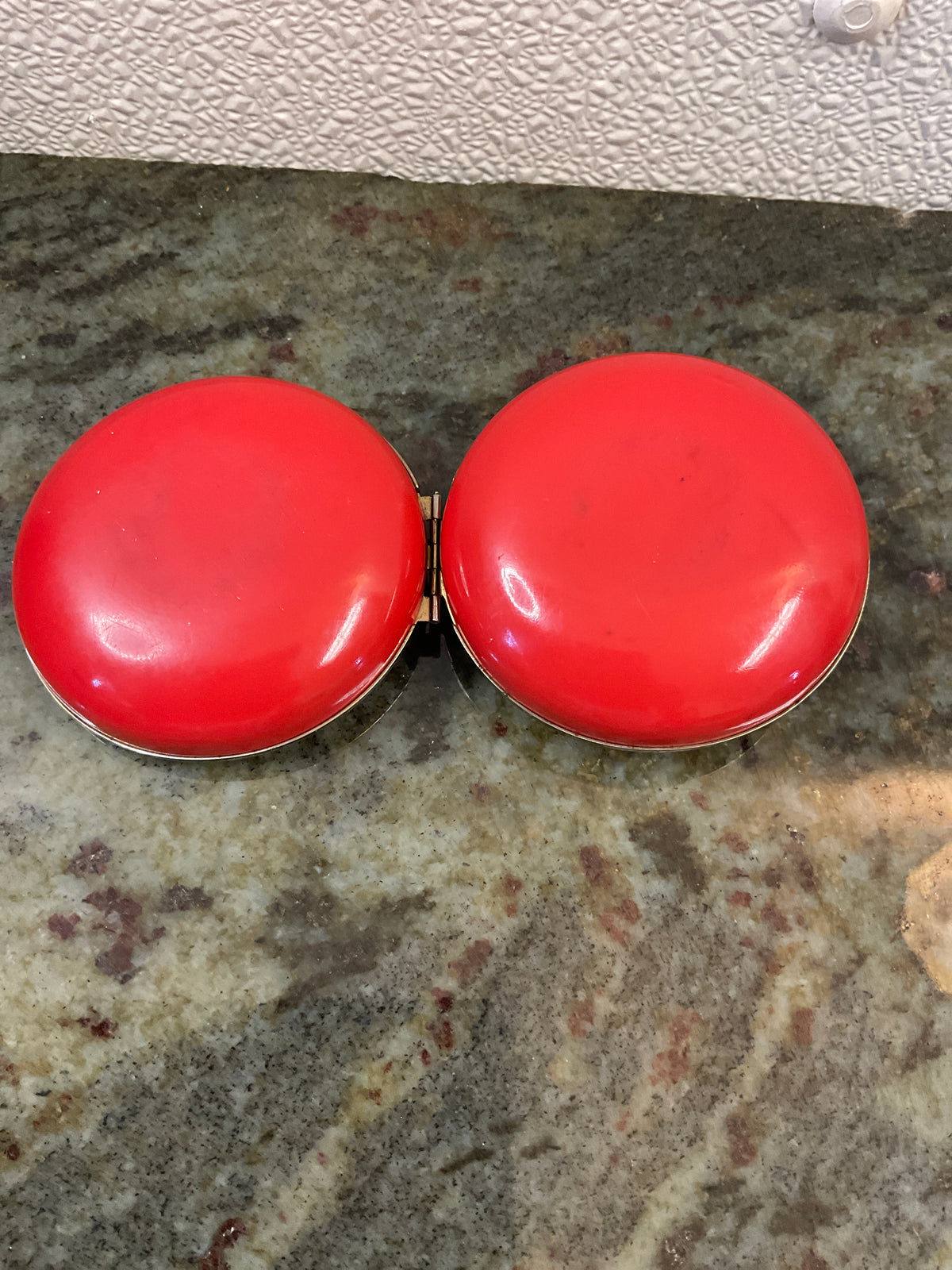 Red Travel Alarm Clock