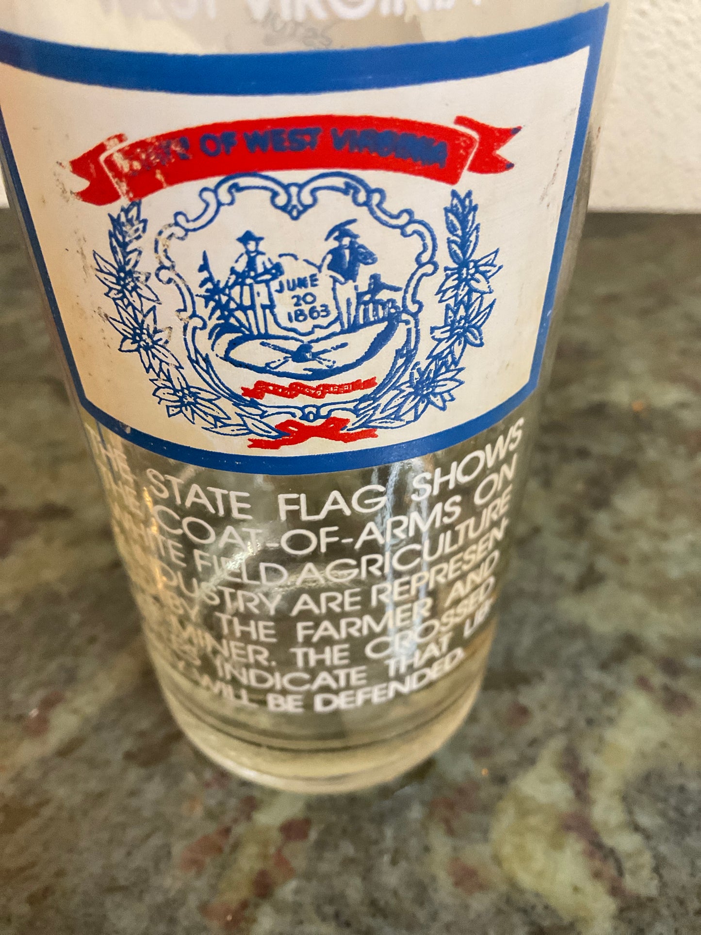 Vintage West Virgina  Soda Bottle
