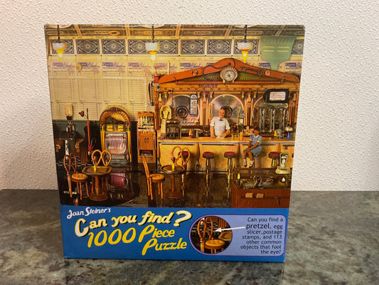 Can You Find? Cafe 1000 Piece Puzzle