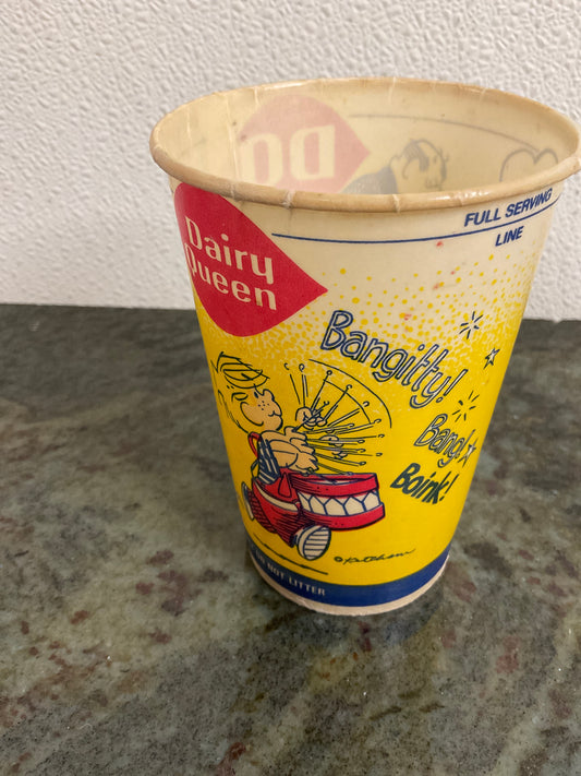 Dennis the Menace used Wax Paper Cup
