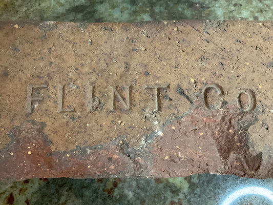Vintage ‘Flint Co’ Flint Brick&Company Des Moines Iowa