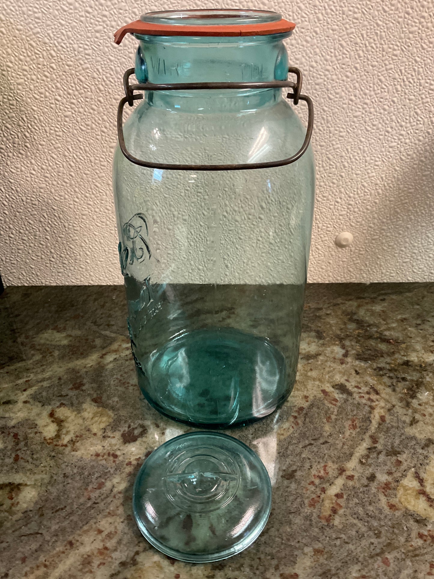Vintage Ball Ideal Blue Jar
