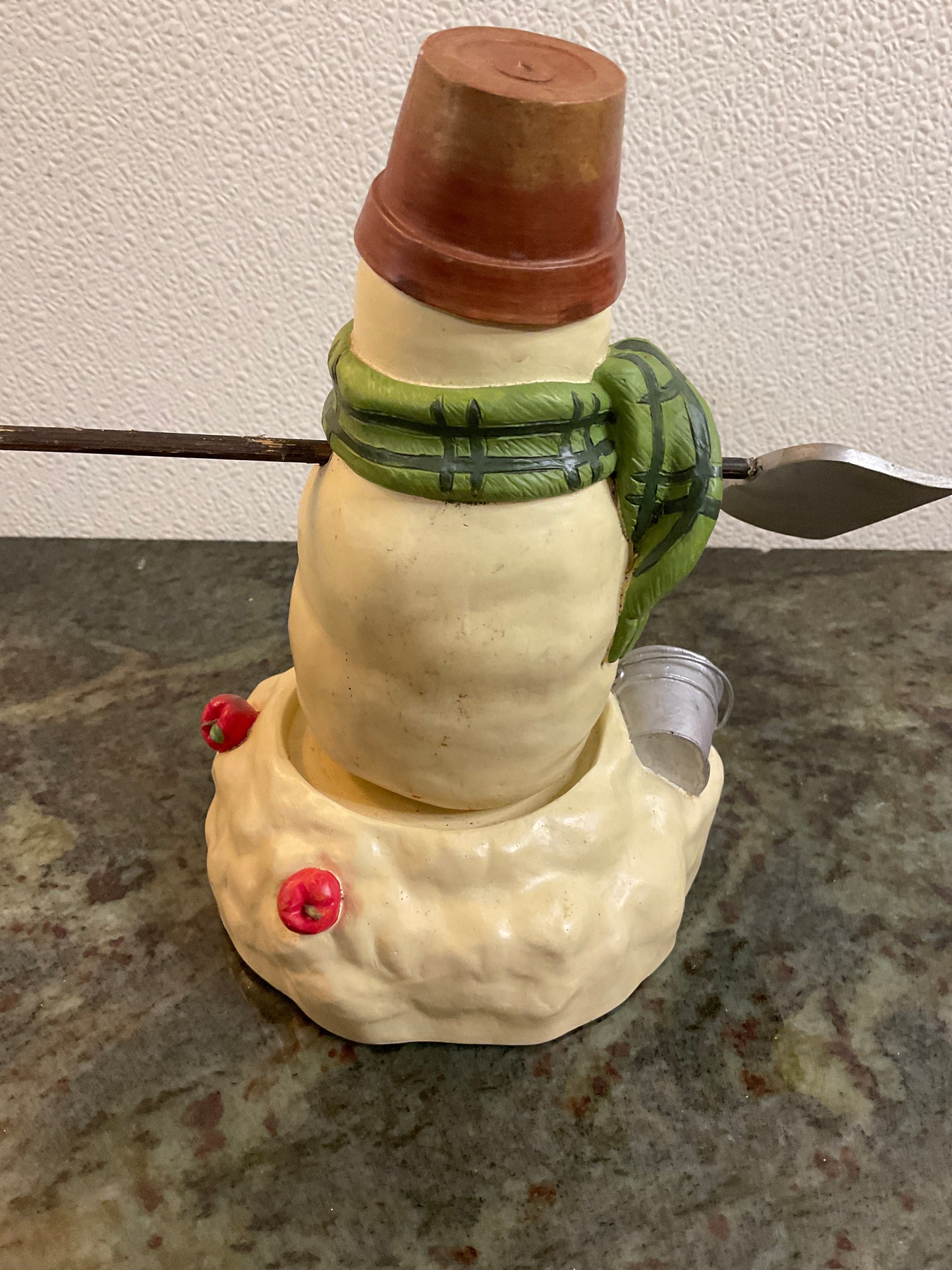 Snowman Music Figurine