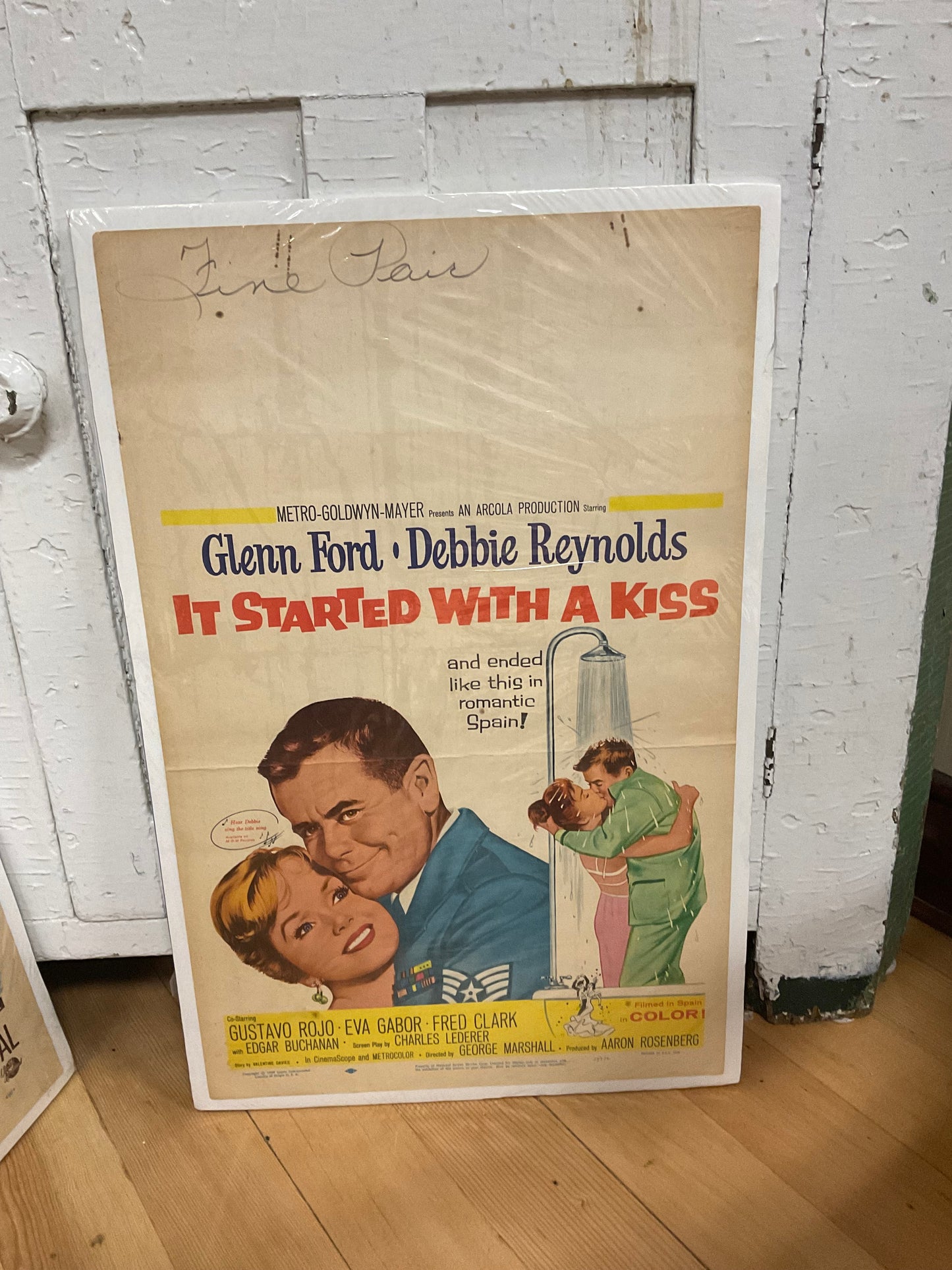 Is Started With a Kiss Movie Poster