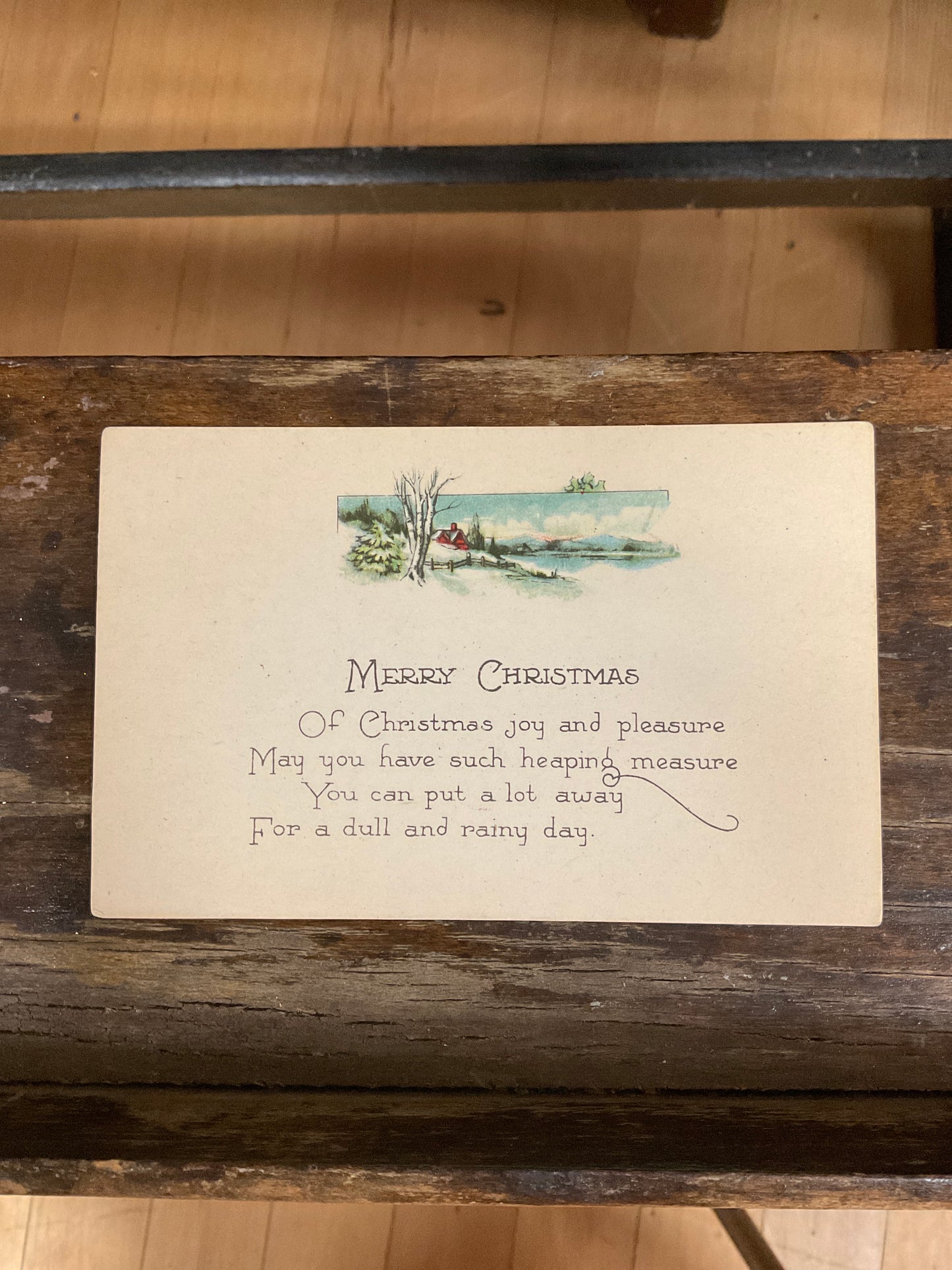 Antique Christmas Post Card