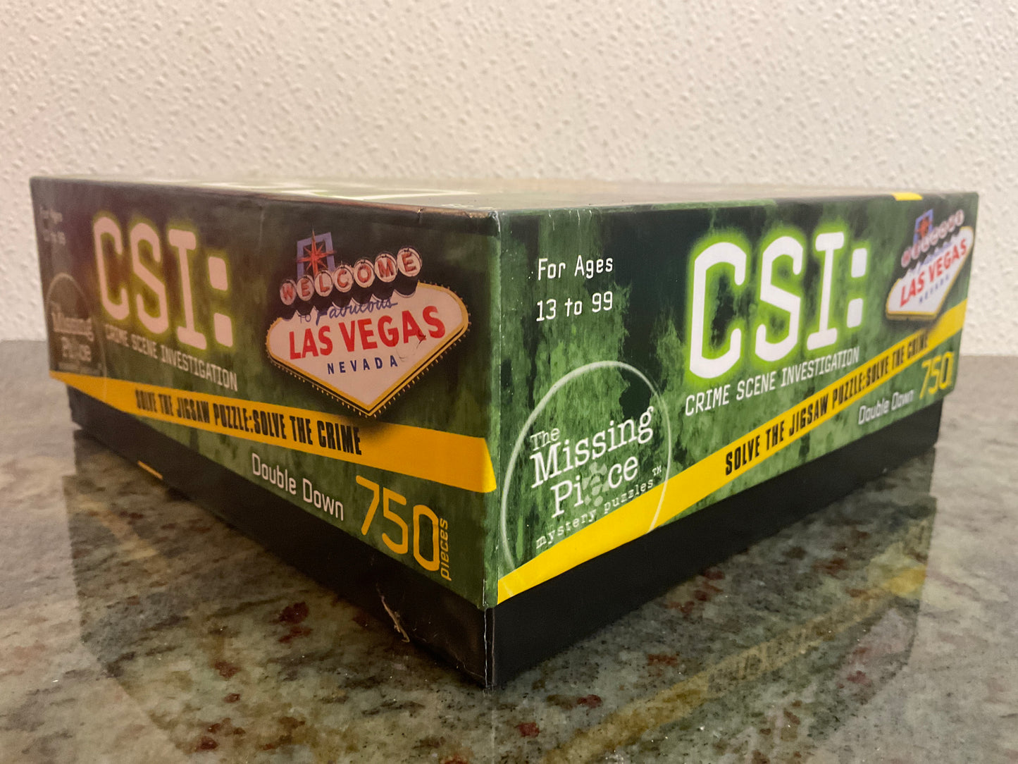 CSI 750 Piece Solve The Crime Puzzle