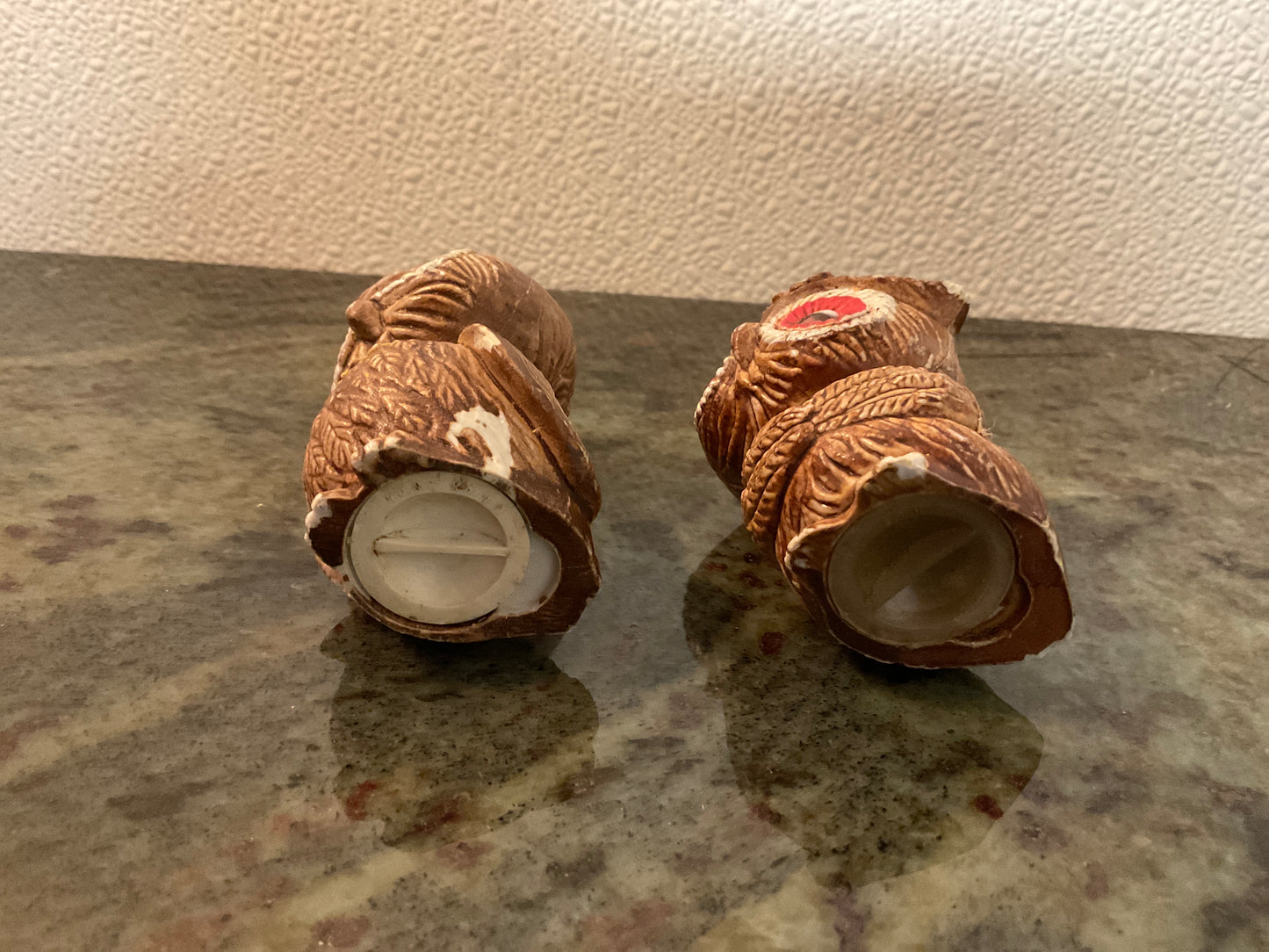 Vintage Owl Salt & Pepper Shakers