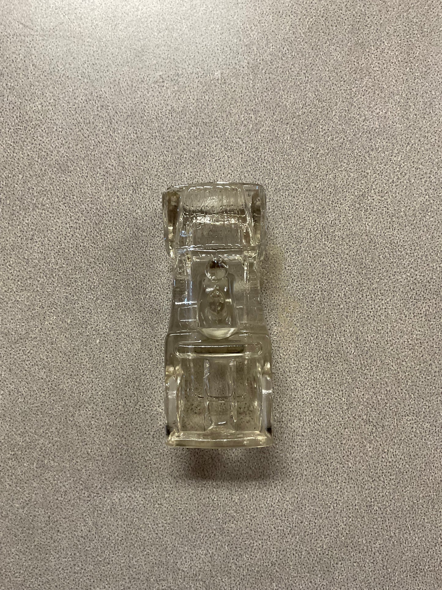 Vintage Glass Willy’s Jeep Glass Car