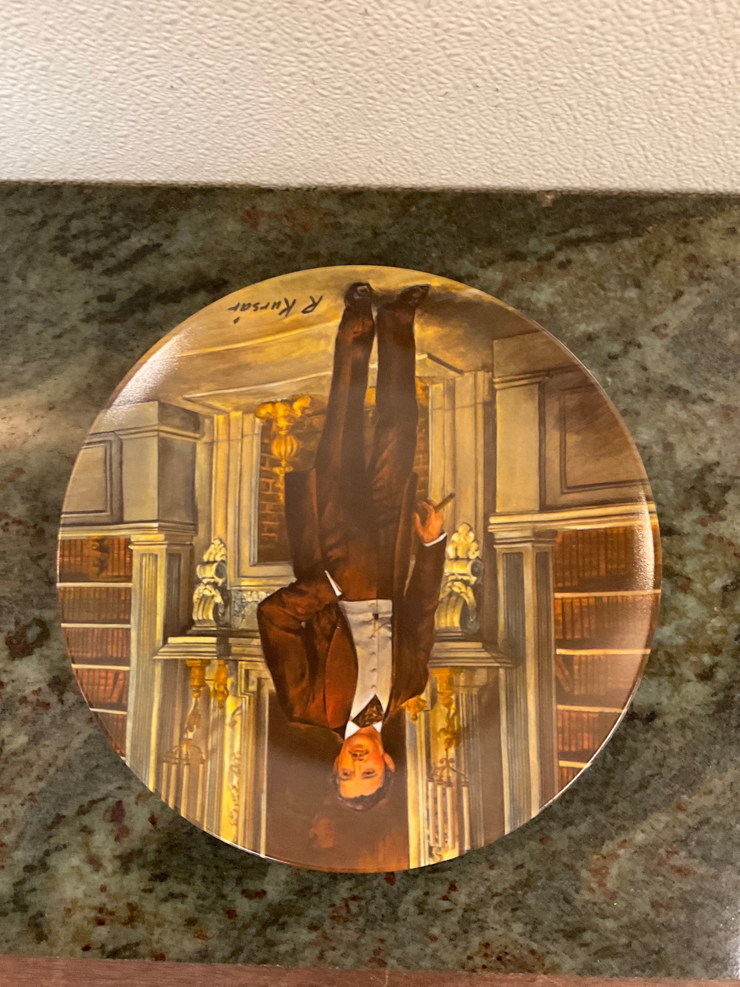 Knowles Gone With The Wind Rhett Collector Plate