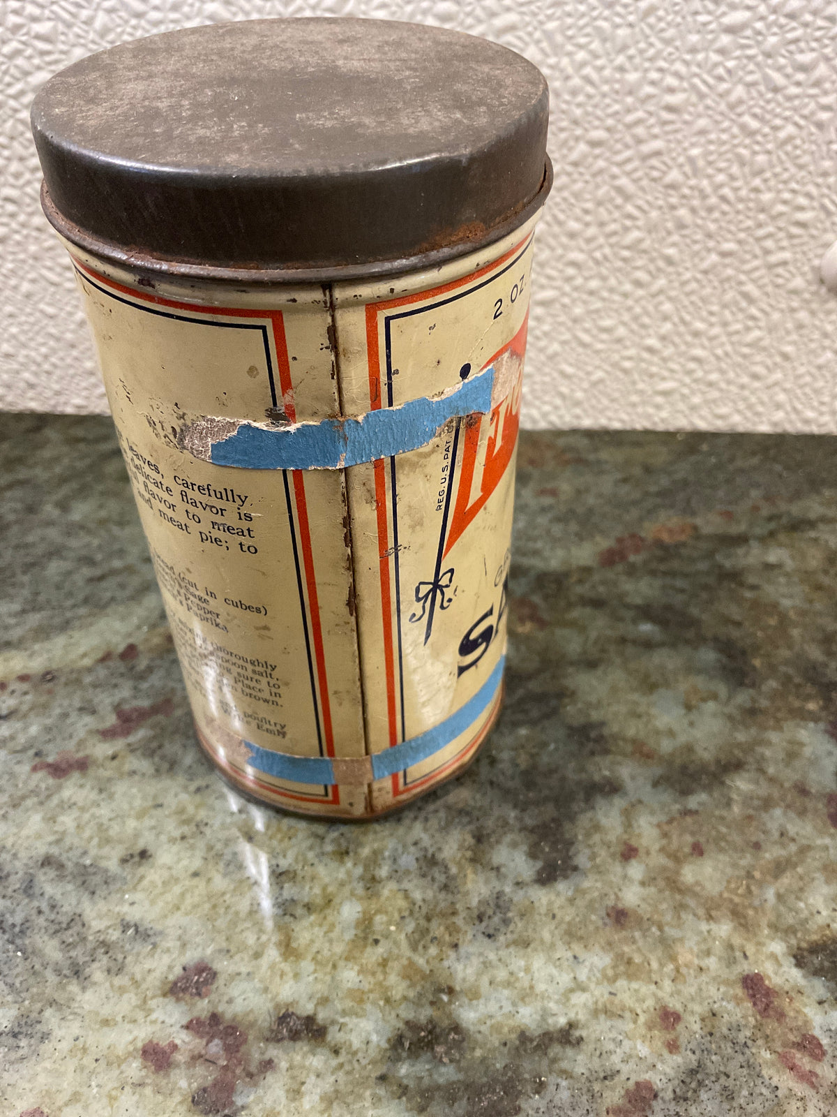 French’s Ground Spice Tin