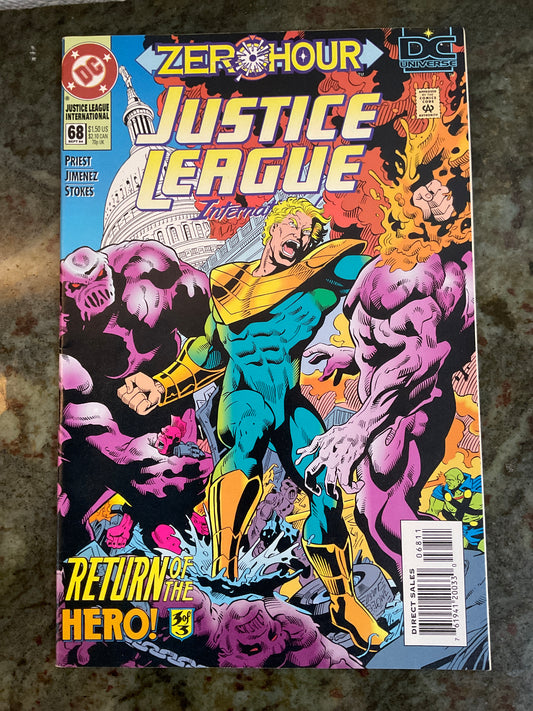 1994 Justice League International Issue #68