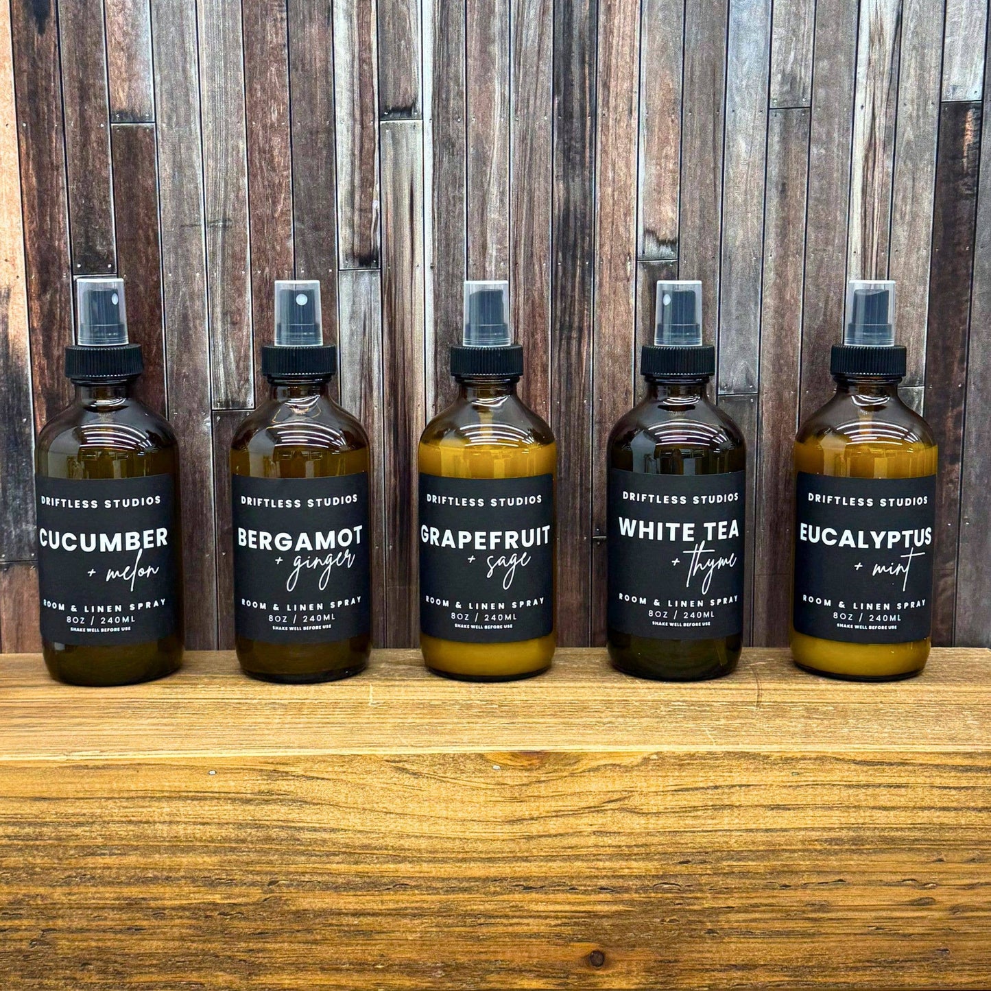 Cucumber Melon Room Spray and Linen Spray 8oz: 3 Pack