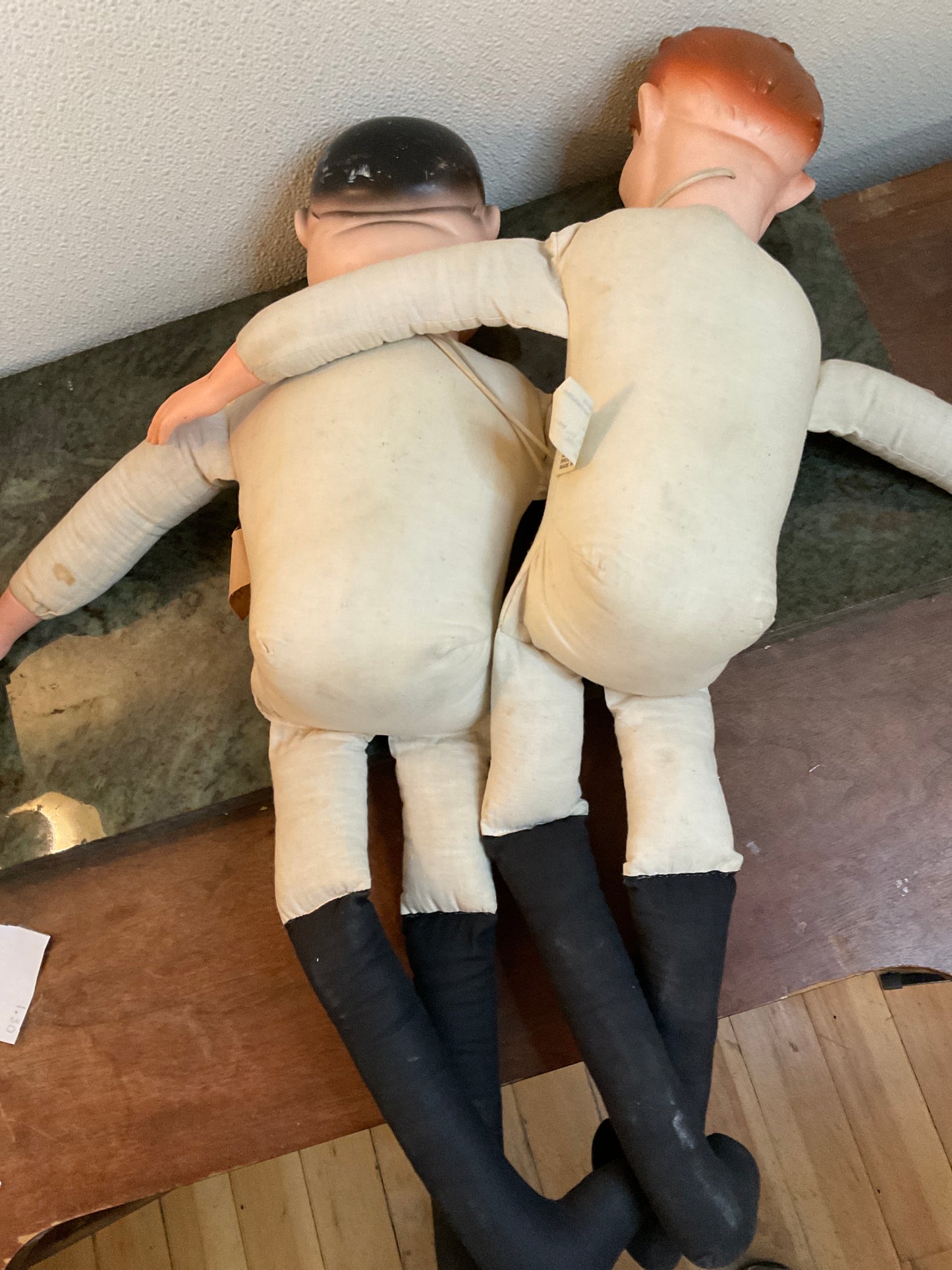 Laurel And Hardy Ventriloquist Dolls Set