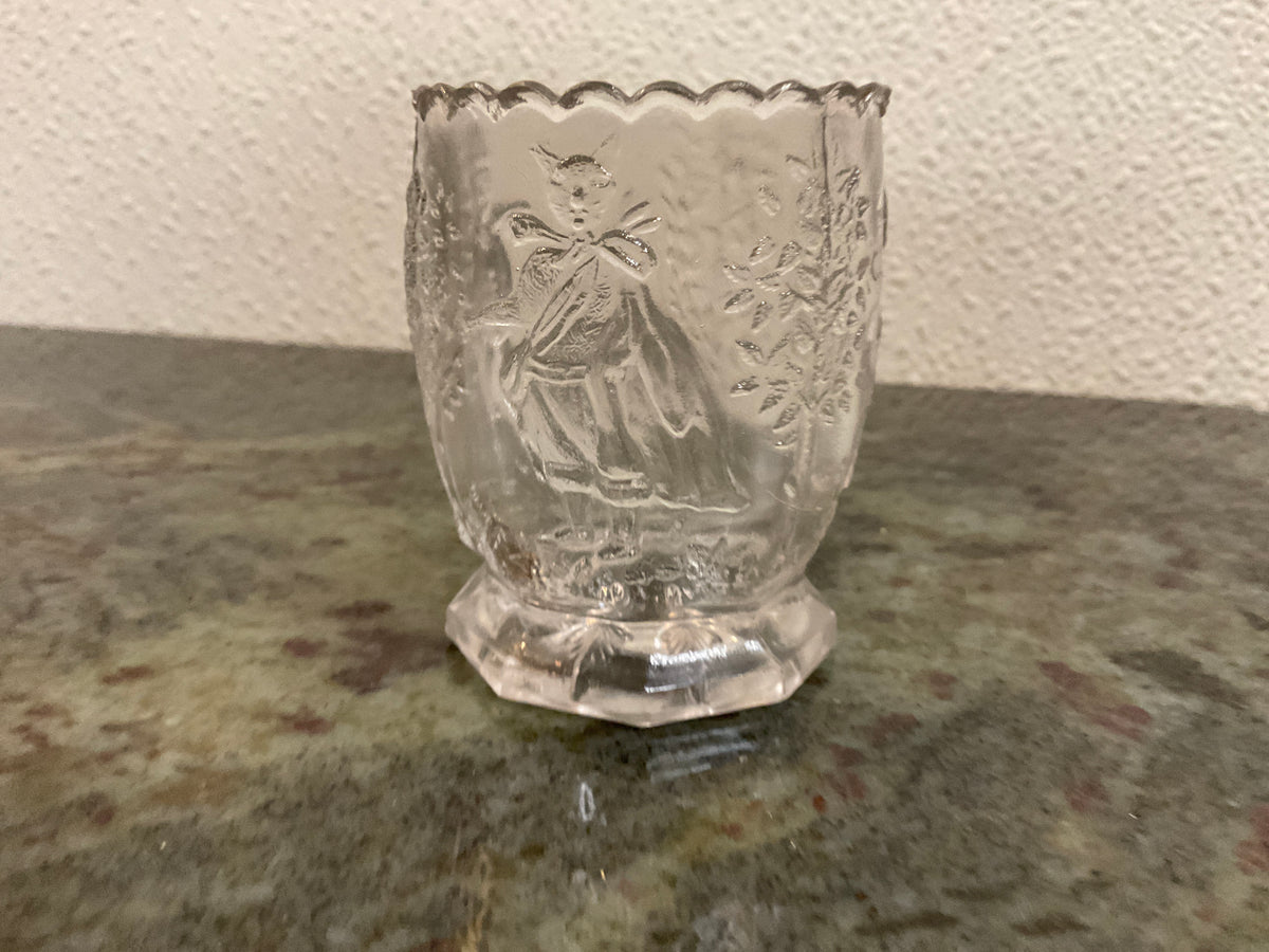 Nursery Rhyme Glass Child’s Spooner