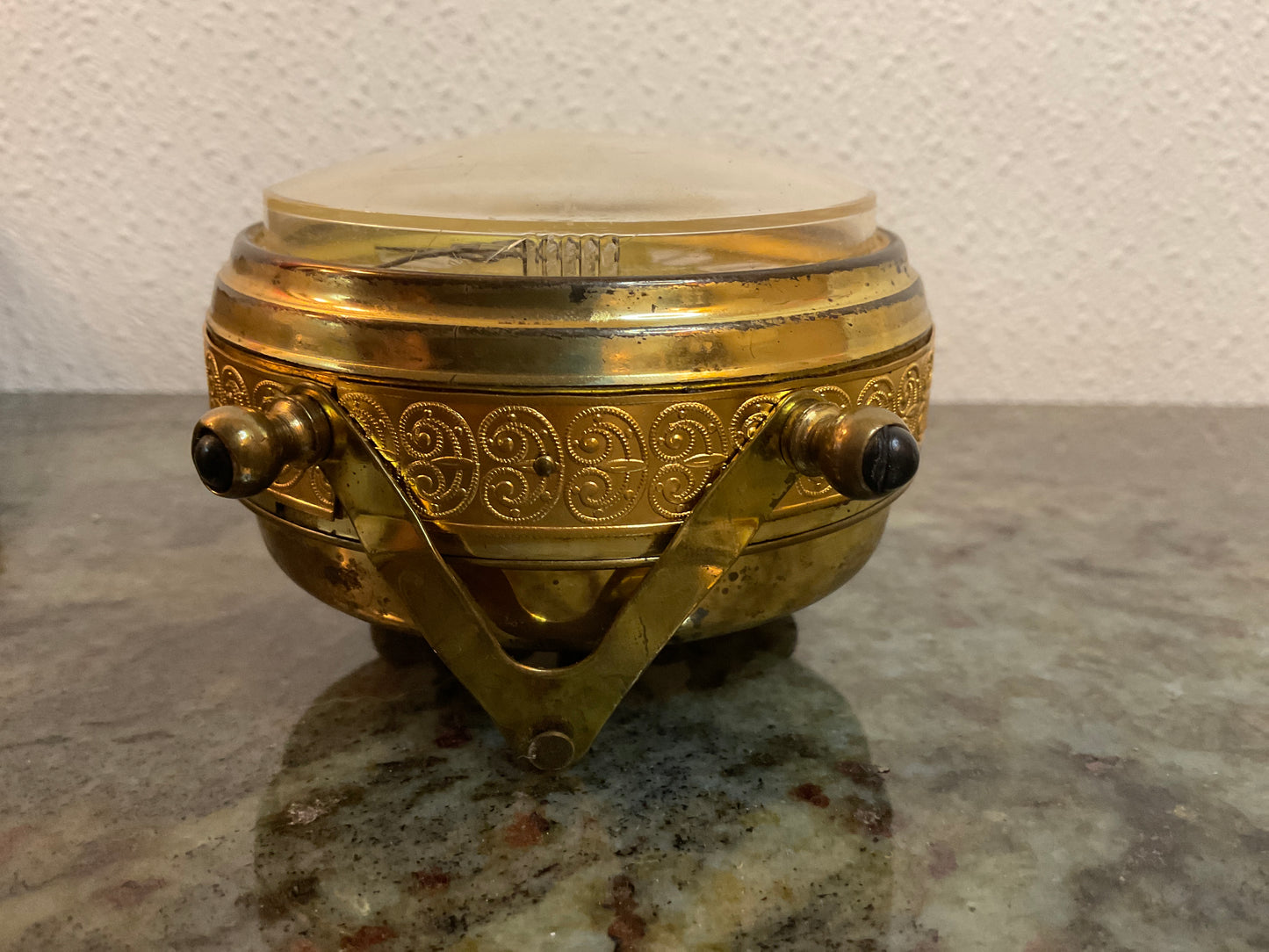 Uranium Bradley Filigree Alarm Clock