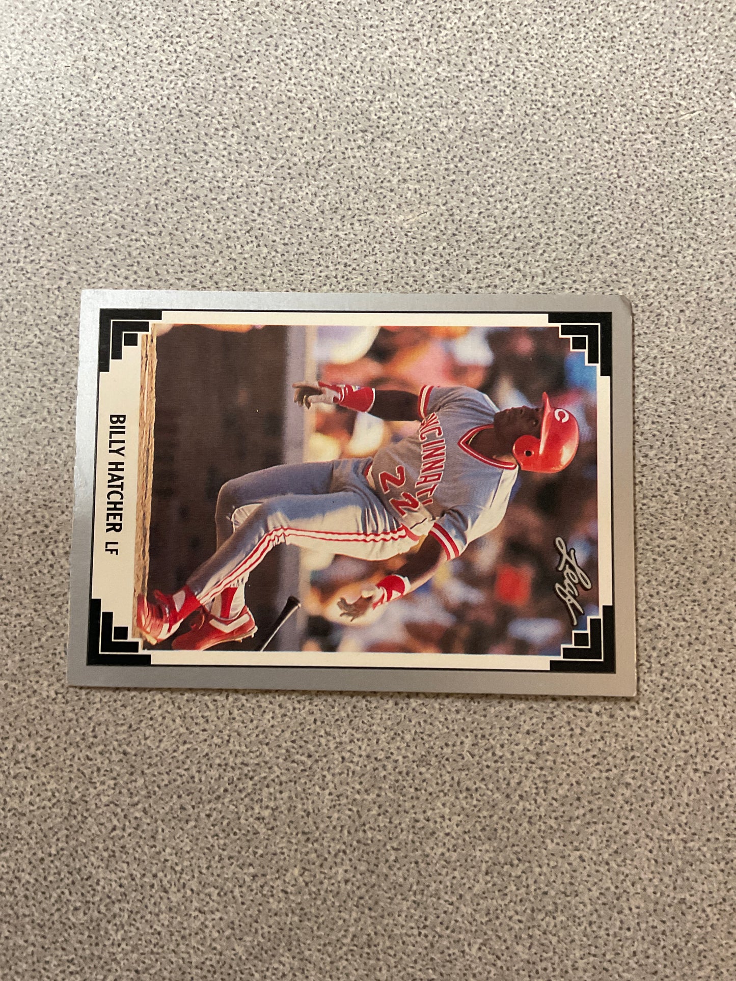 Baseball Card Billy Hatcher