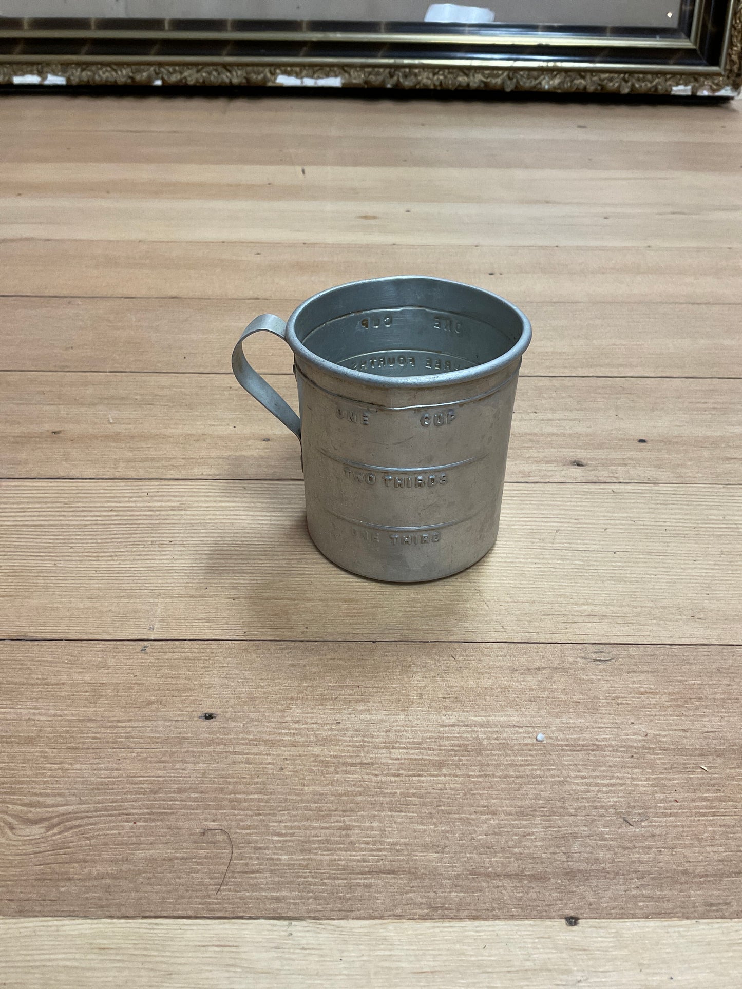 Vintage Aluminum Measuring Cup