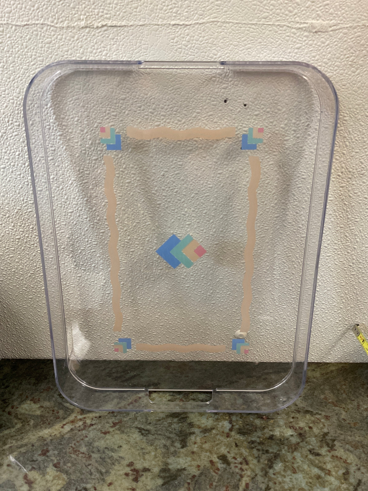 Vintage 1986 Quest Design  Group Serving Tray