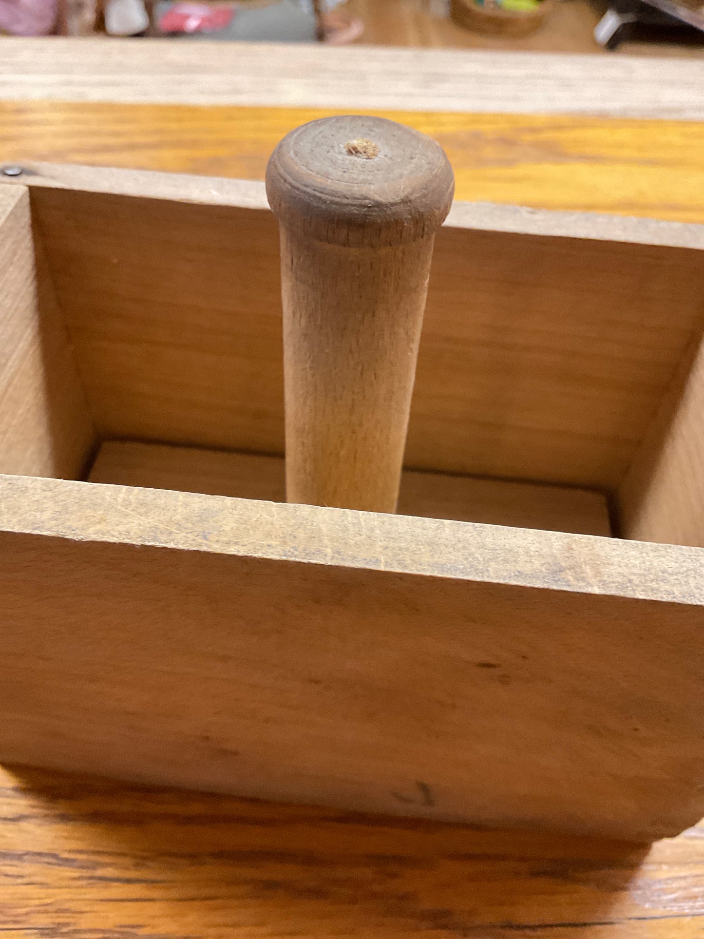 Antique Primitive Butter Mold Press