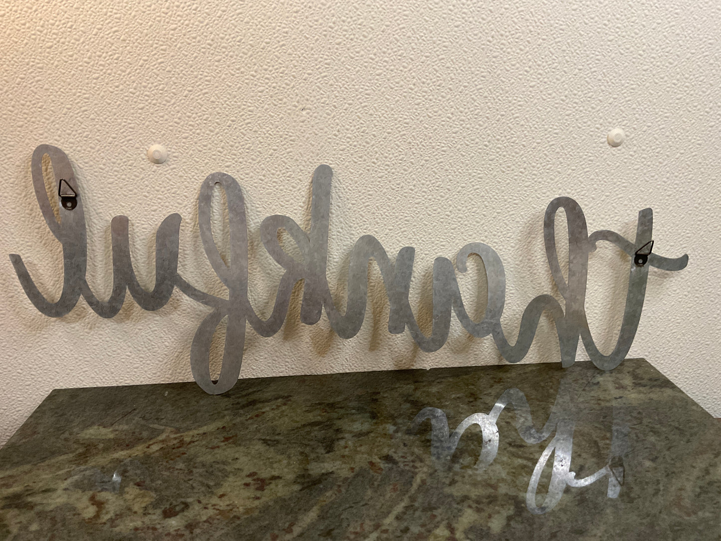 THANKFUL Metal Sign