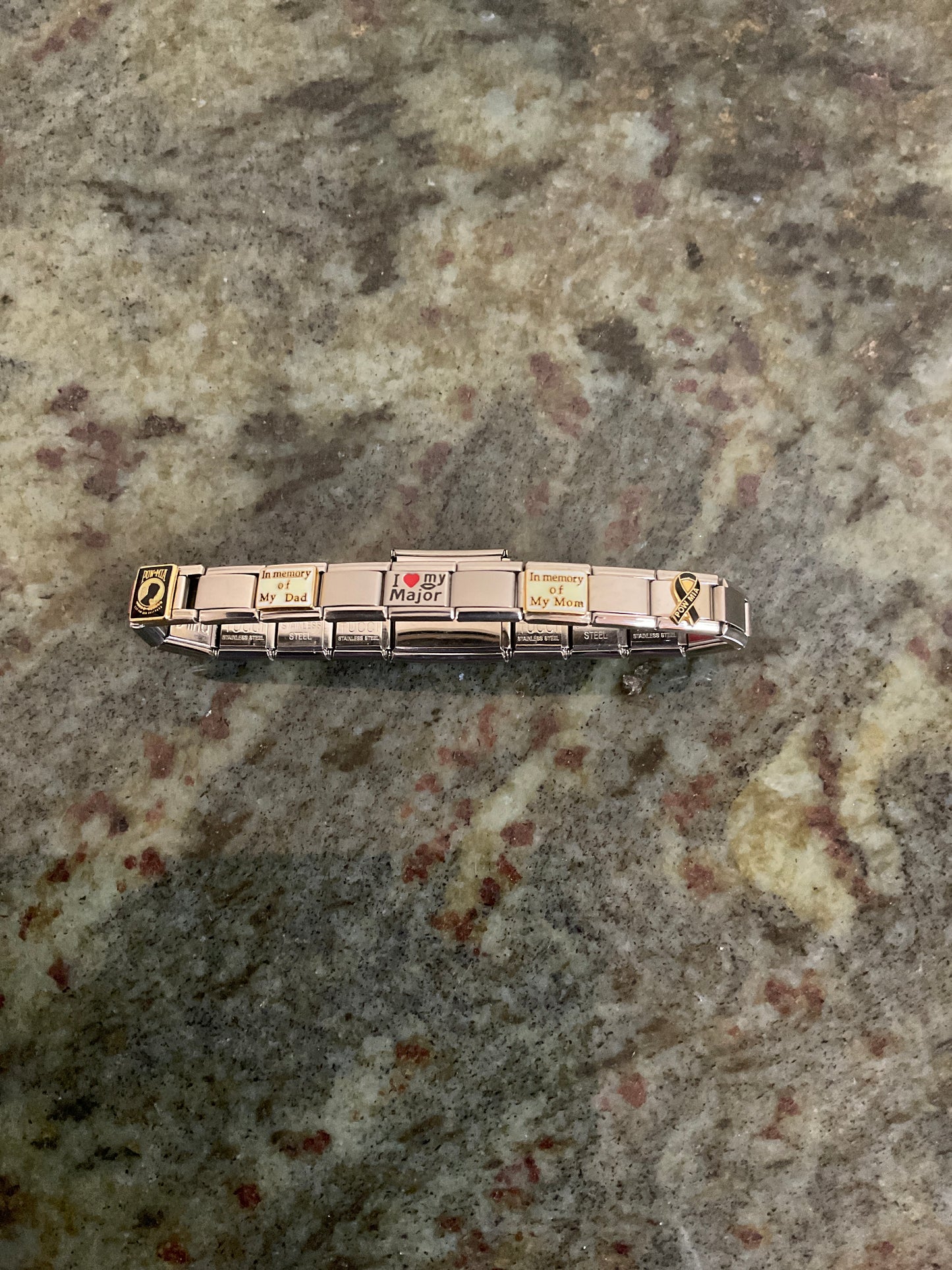 US Army Charm Bracelet