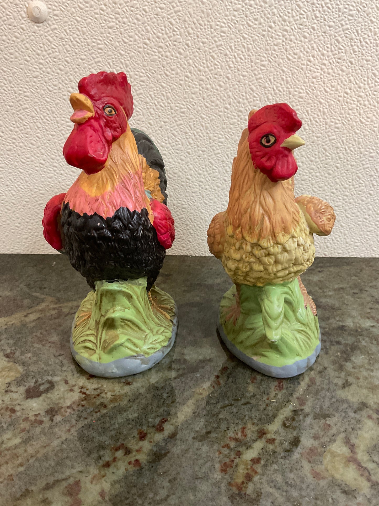 Hen & Rooster Set of 2