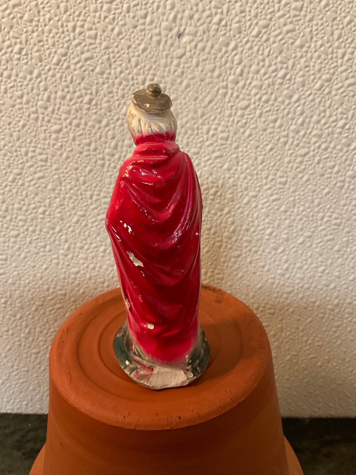 Vintage Mid Century Nativity Wiseman King Chalk Figurine