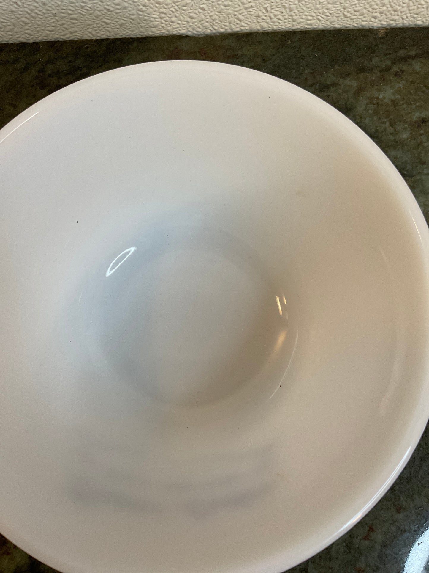 Federal Glass Milk Glass.  Denver, Iowa Locker