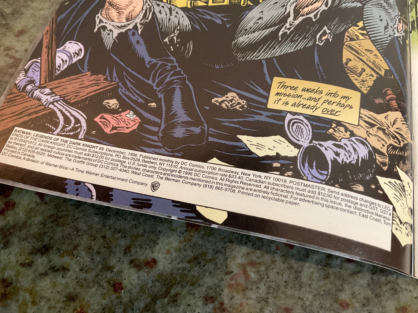 1996 Batman: Legends Of The Dark Knight #89