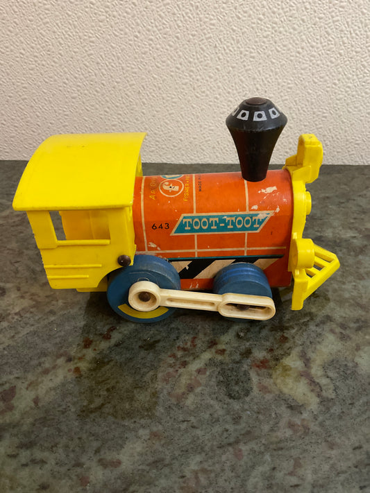 Vintage Fisher-Price Toot Toot Engine