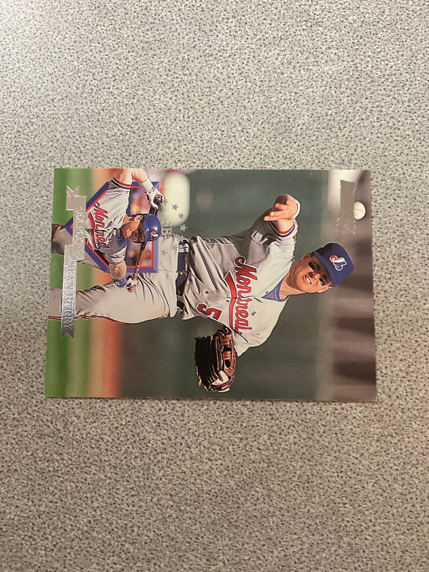 Baseball Card Sean Berry