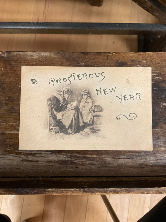 Antique Post Card - New Year