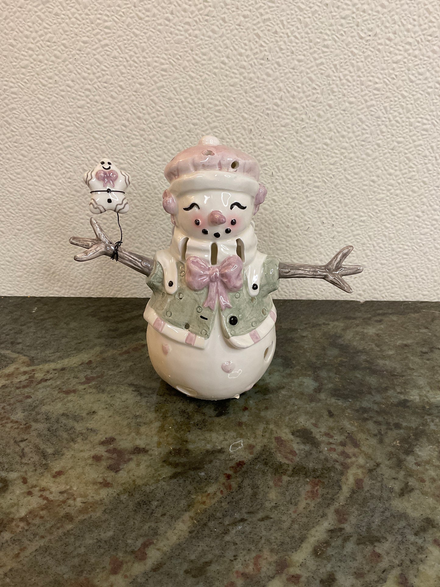 The Grand Snowman Sweetie Tea Candle Holder