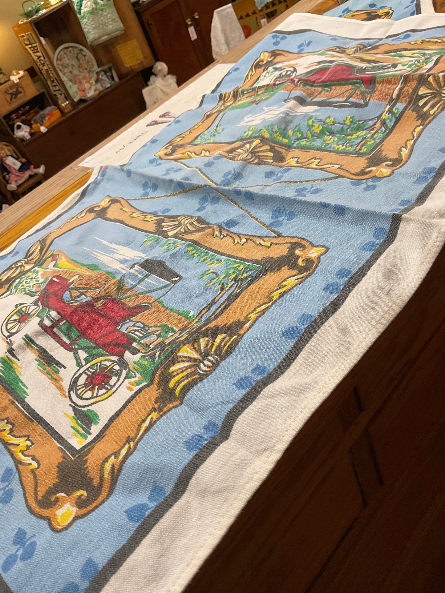 Vintage Set of 2 Tea Towels