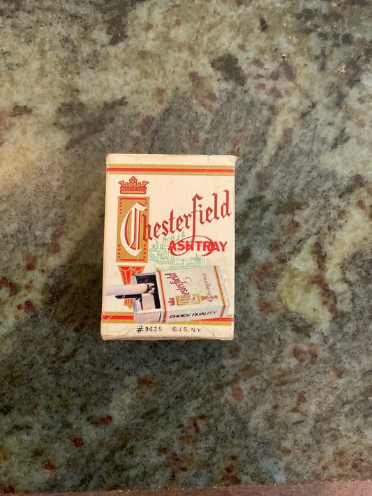 Chesterfield Cigarettes Pocket Ashtray