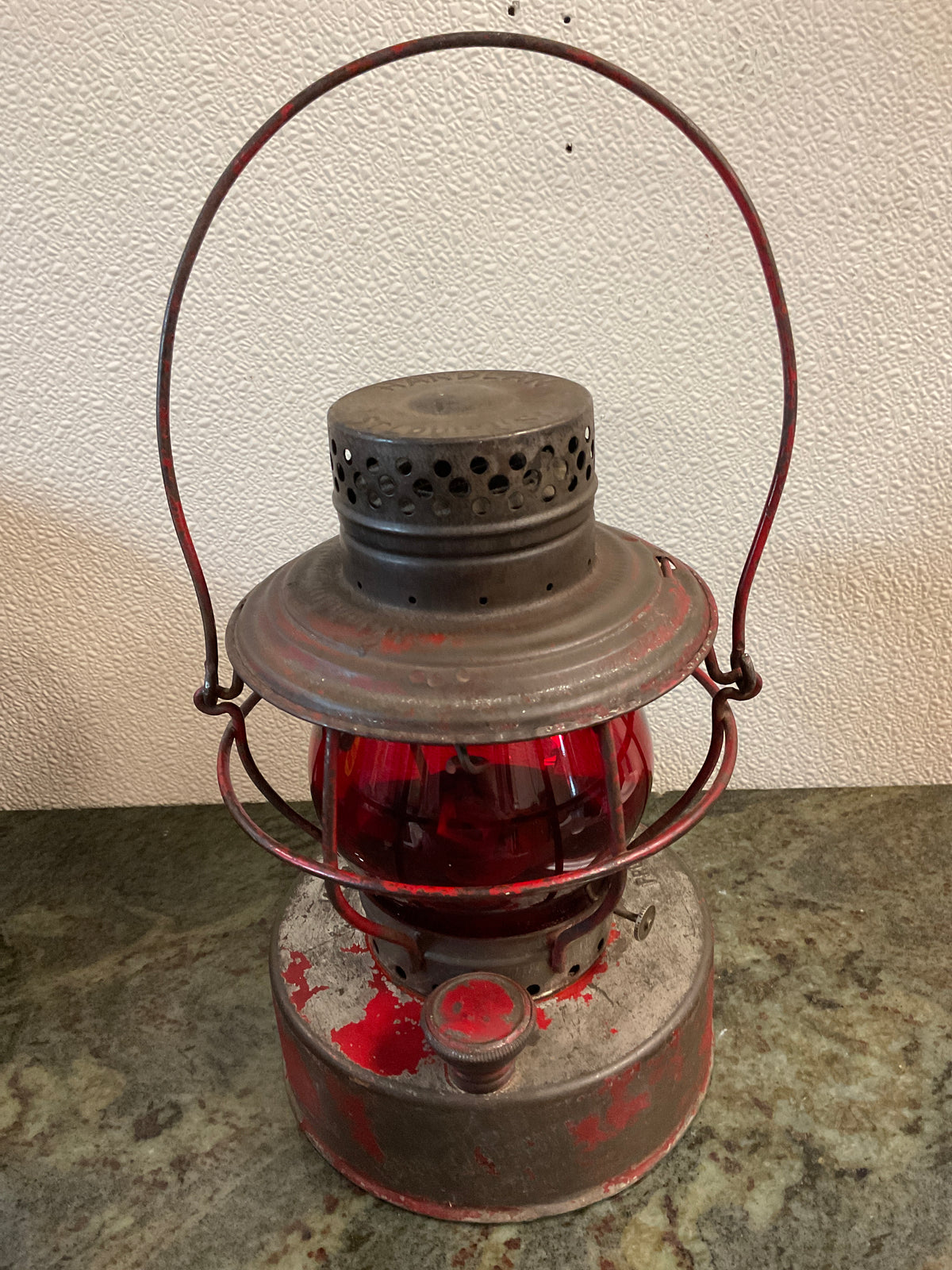 Red Antique Lantern