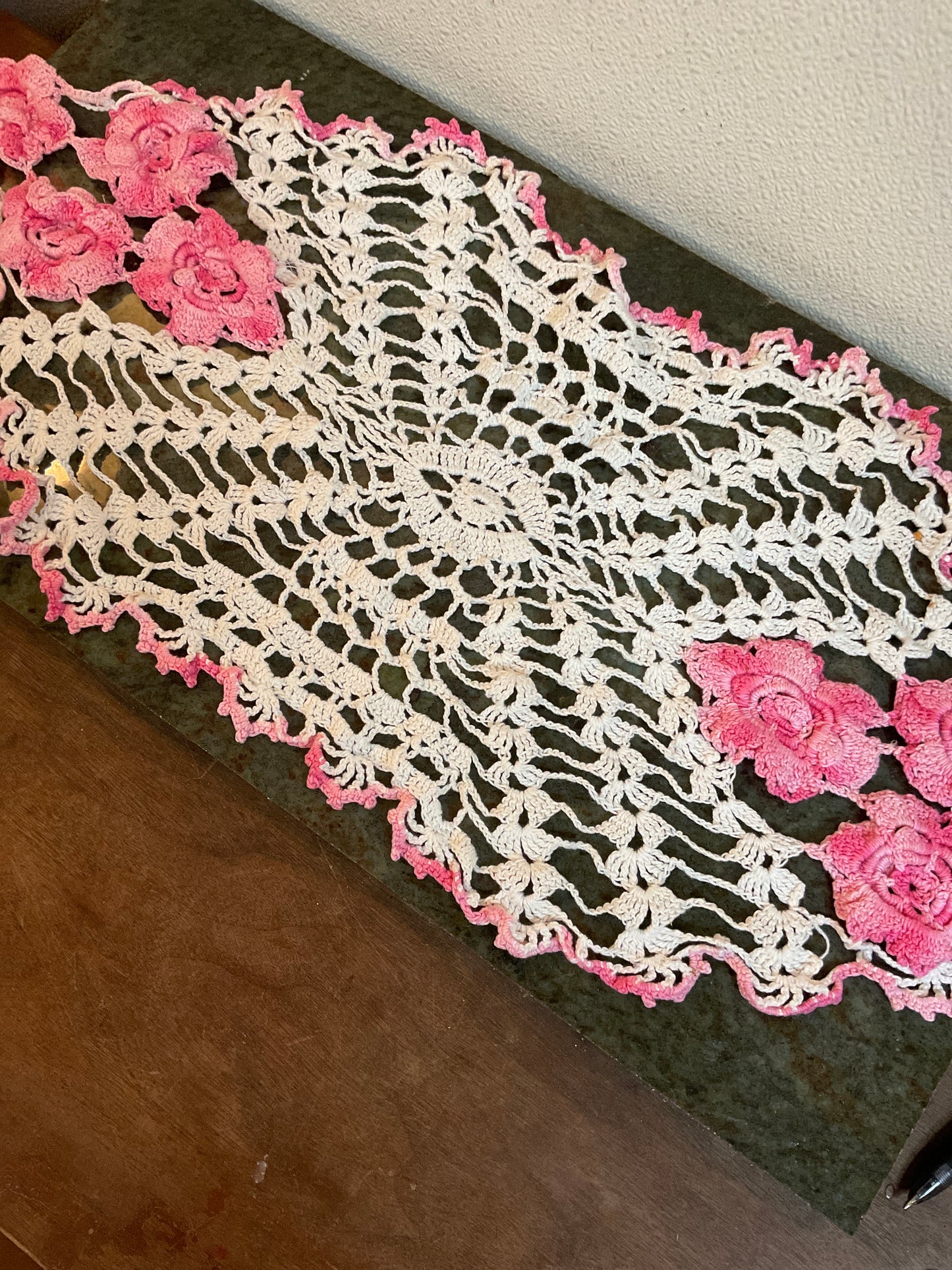 Vintage Hand Crocheted Doily