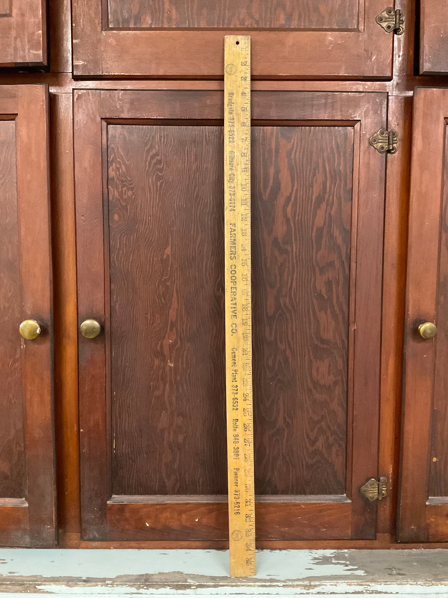 Farmers Cooperative Co. Iowa Yardstick
