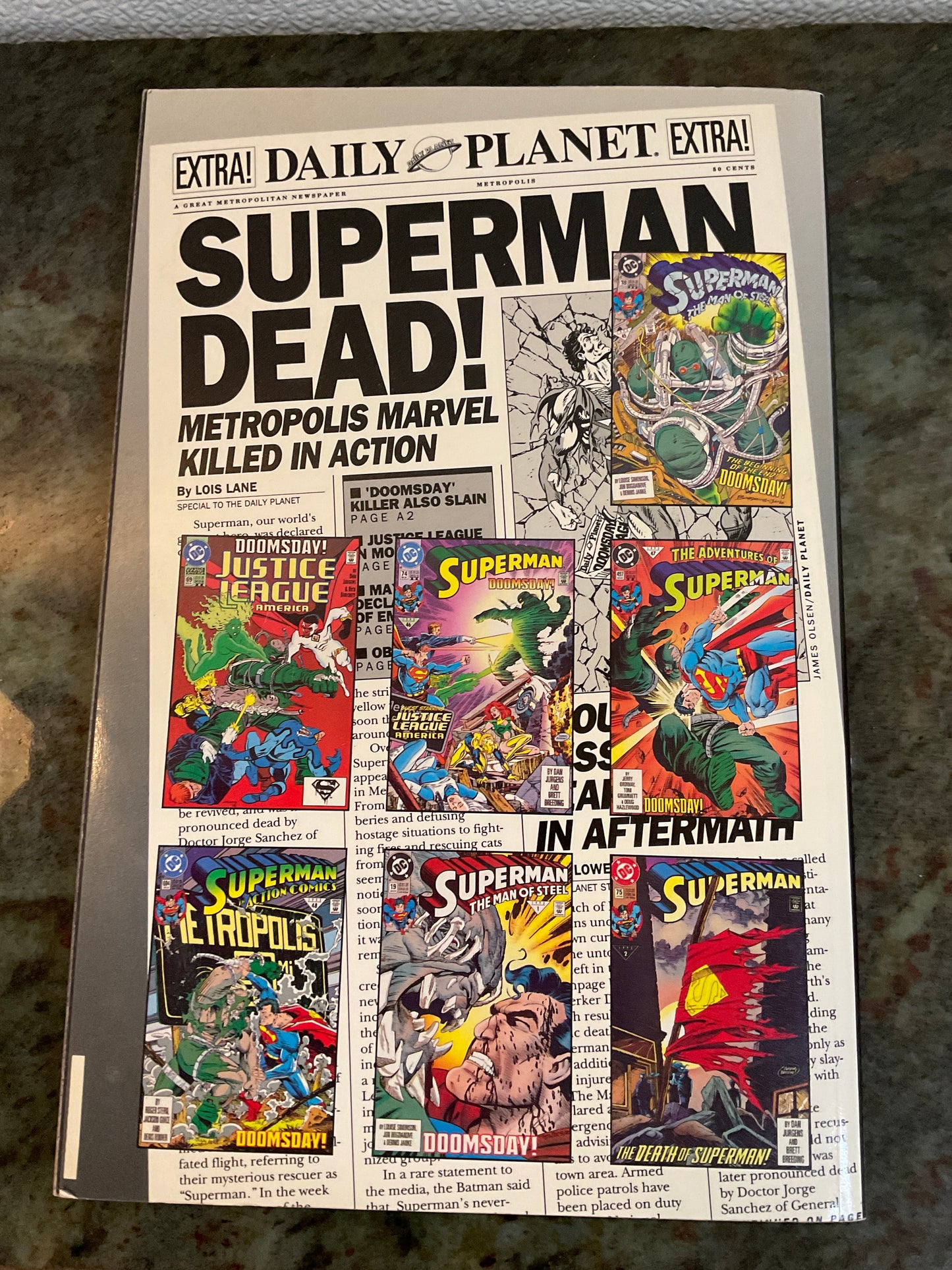 1993 The Death Of Superman