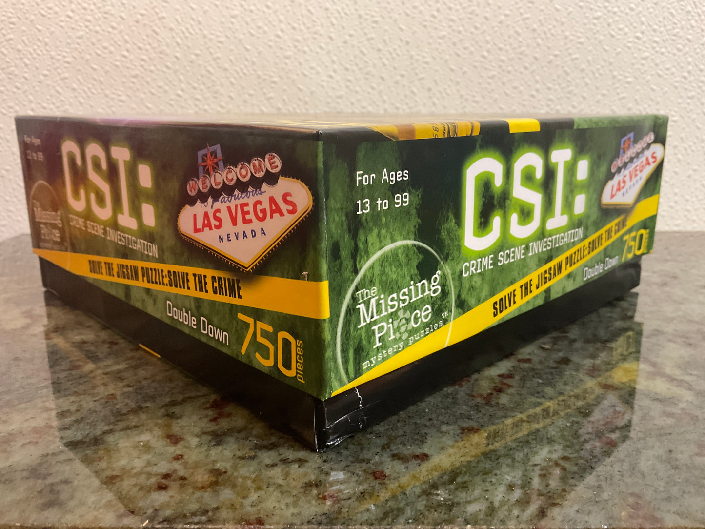 CSI 750 Piece Solve The Crime Puzzle