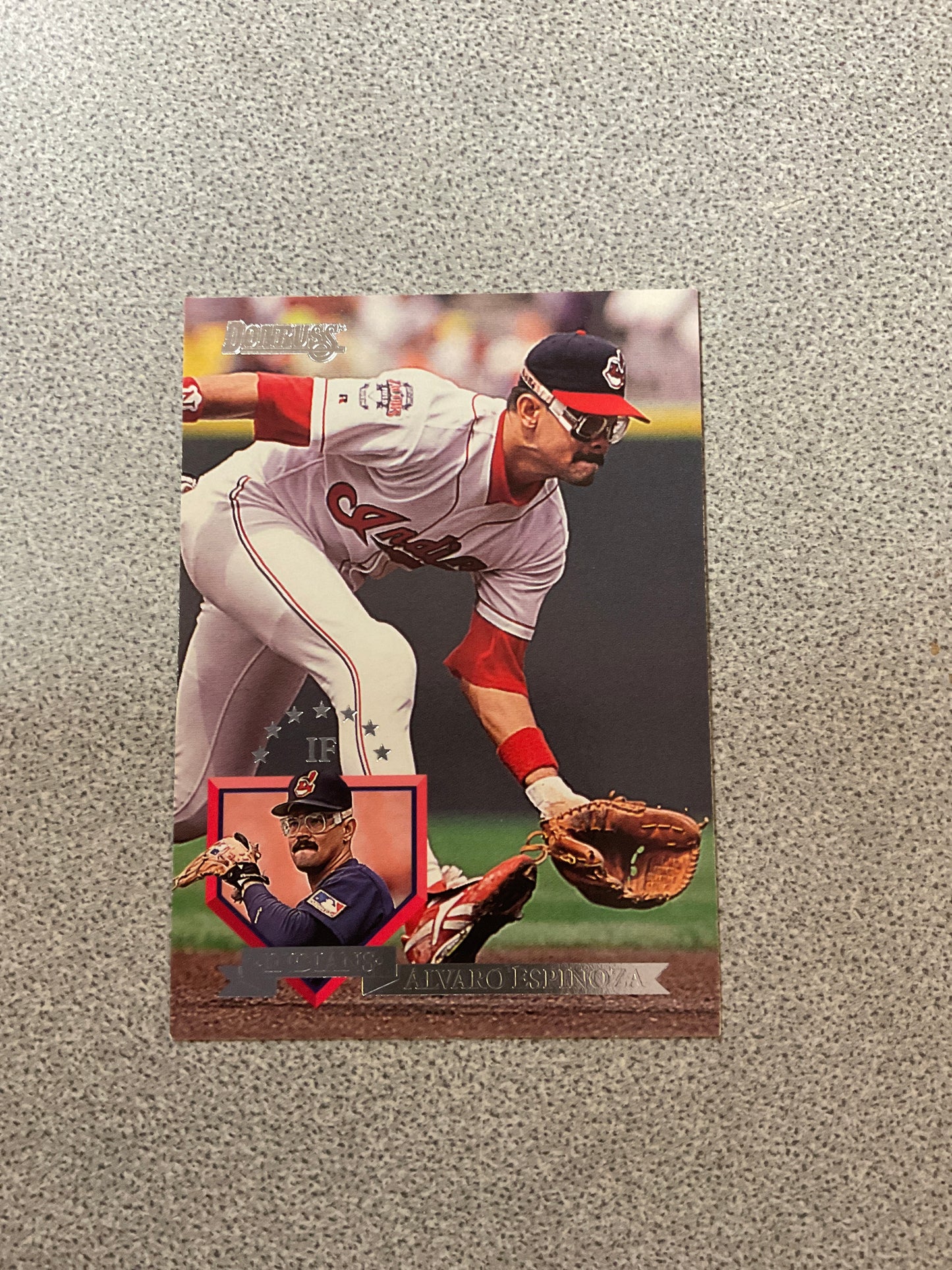 Baseball Card Alvaro Espinoza